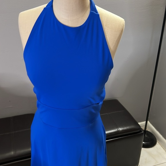 Susana Monaco
High Neck Cut Out Dress in Sapphire - Picture 3 of 7